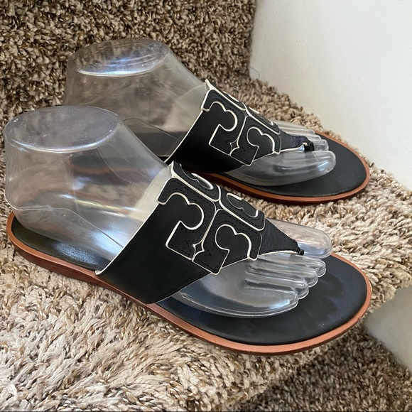 Tory Burch women’s slide thong sandals size 8M - Picture 2 of 9